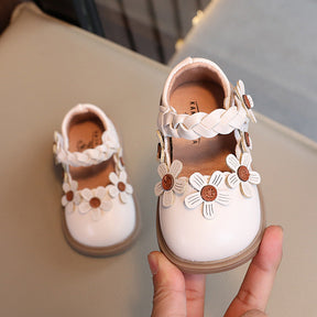 Sapato Infantil Feminino Verão Florzinhas