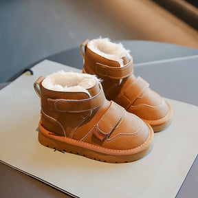 Bota Infantil Peludinha Velcro