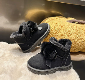 Bota Infantil Peludinha Pompom