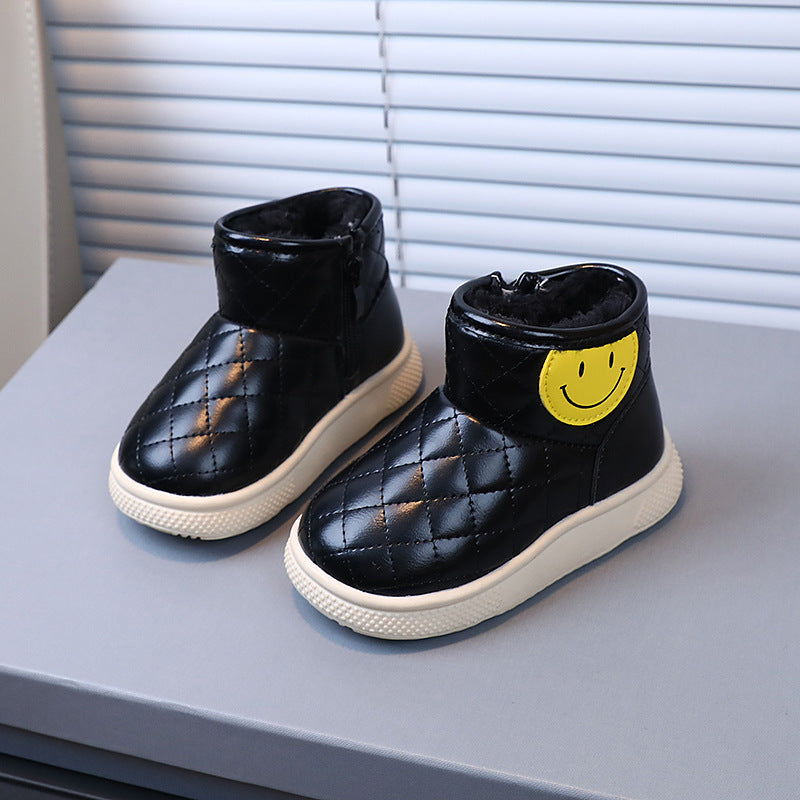 Bota Infantil Pelucíada Smiley