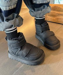 Bota Infantil Peludinha Velcro