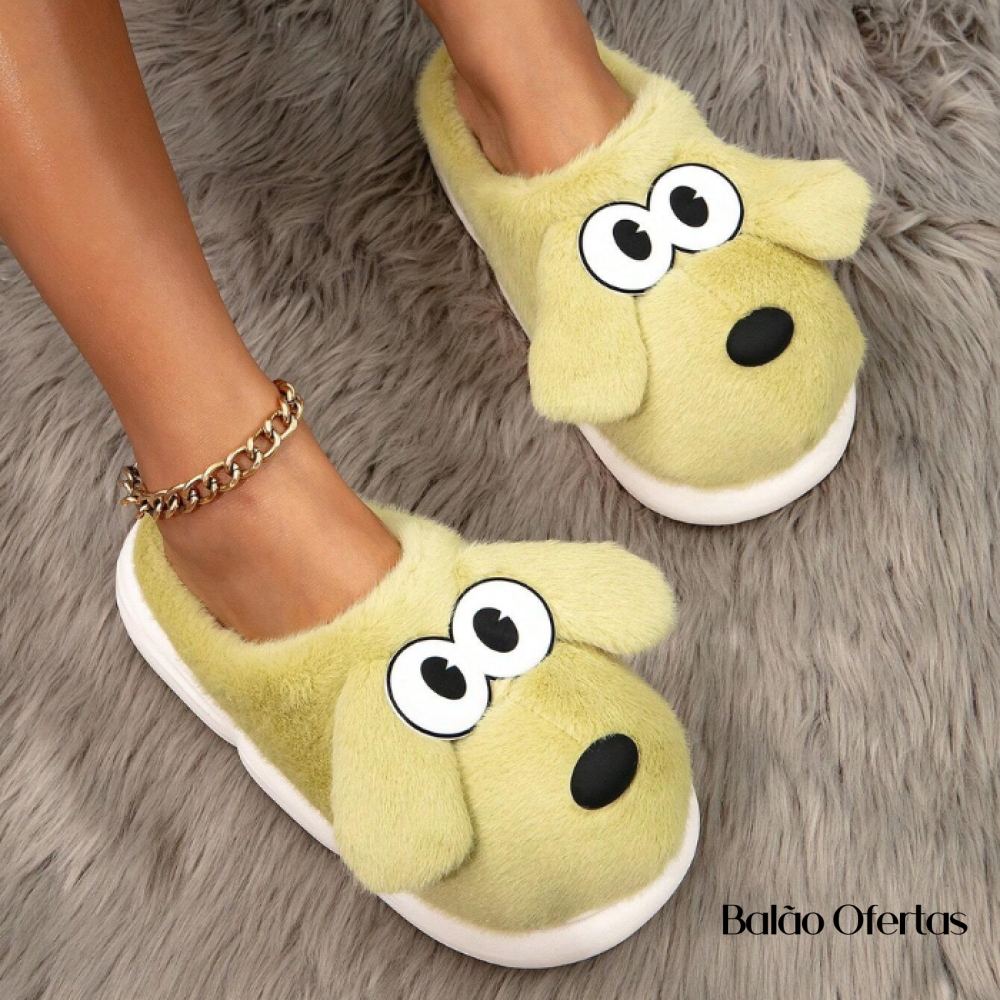 Pantufa Infantil Cachorrinho