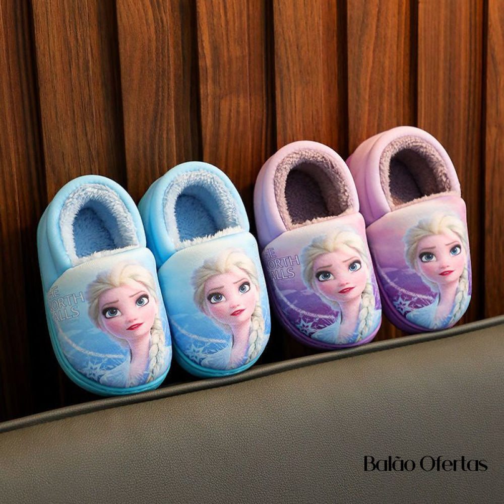 Pantufa Infantil Frozen