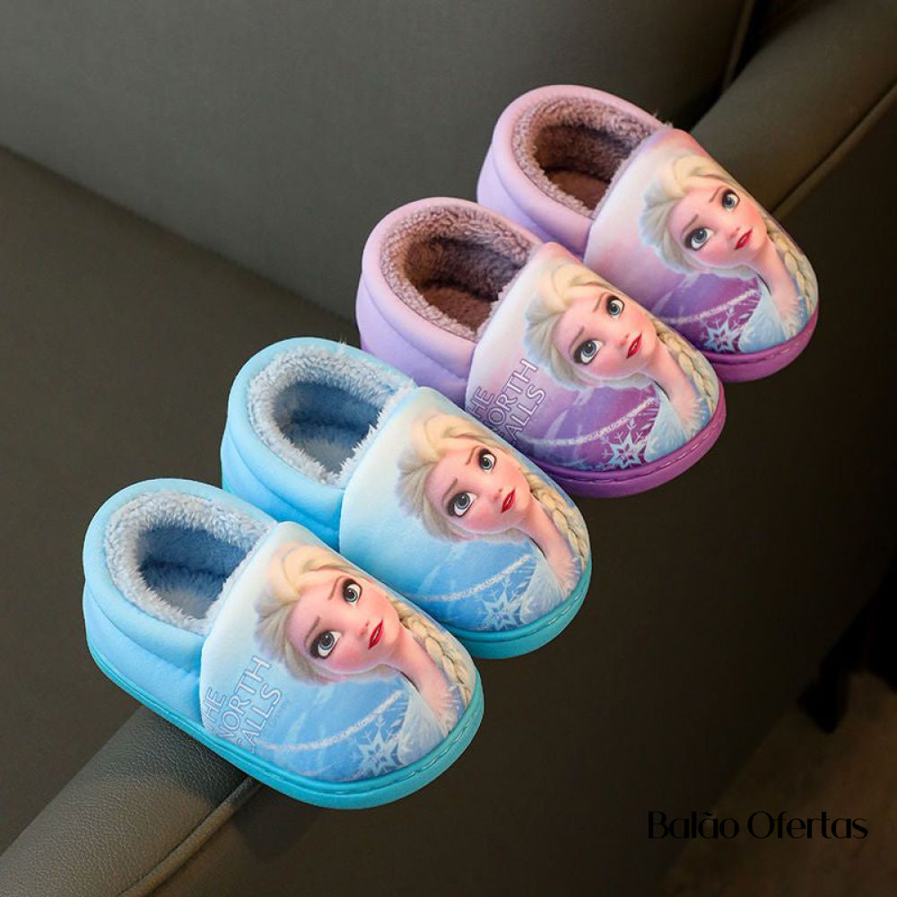 Pantufa Infantil Frozen