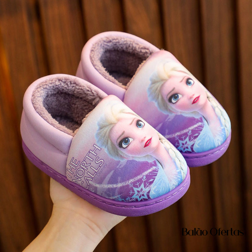 Pantufa Infantil Frozen