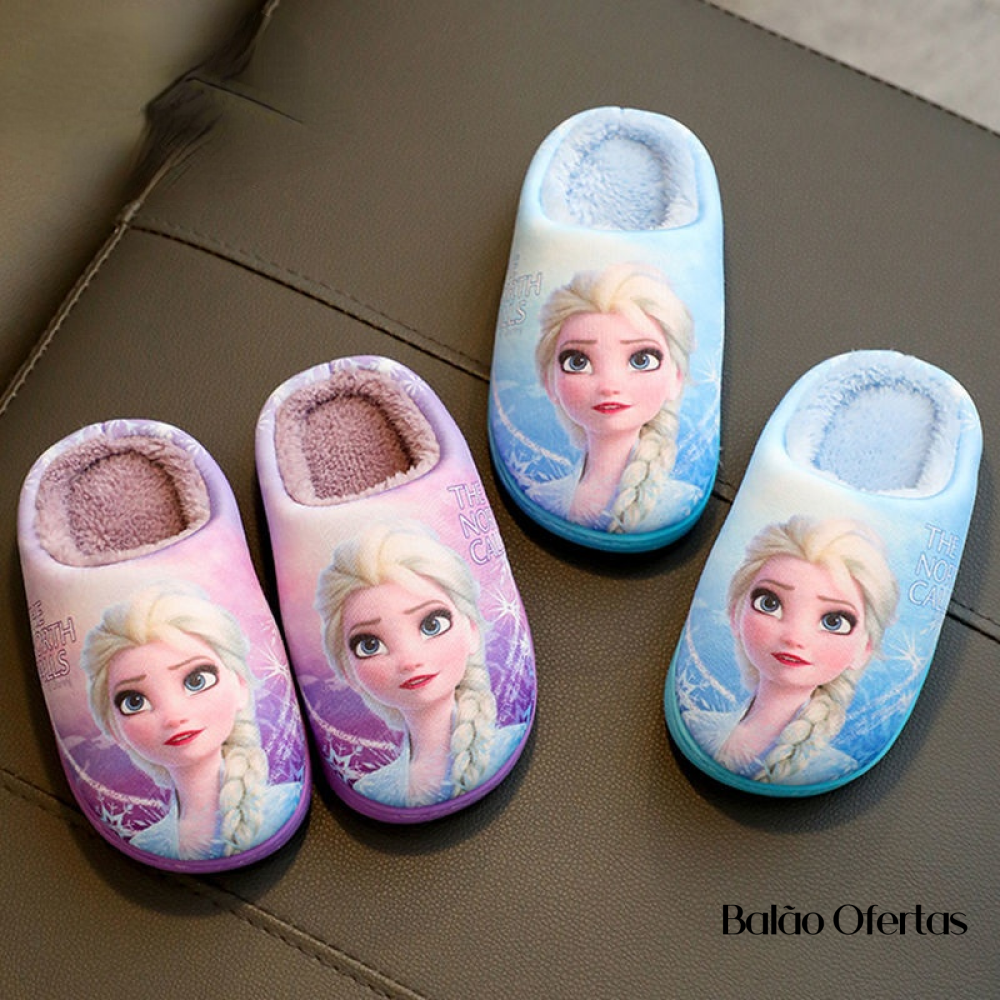 Pantufa Infantil Frozen