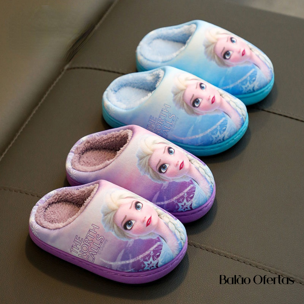 Pantufa Infantil Frozen