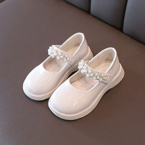 Sapato Infantil Feminino Verniz Strass